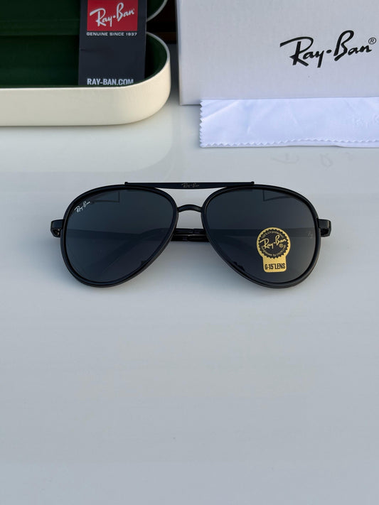 Ray - Ban Black Unisex Sunglasses