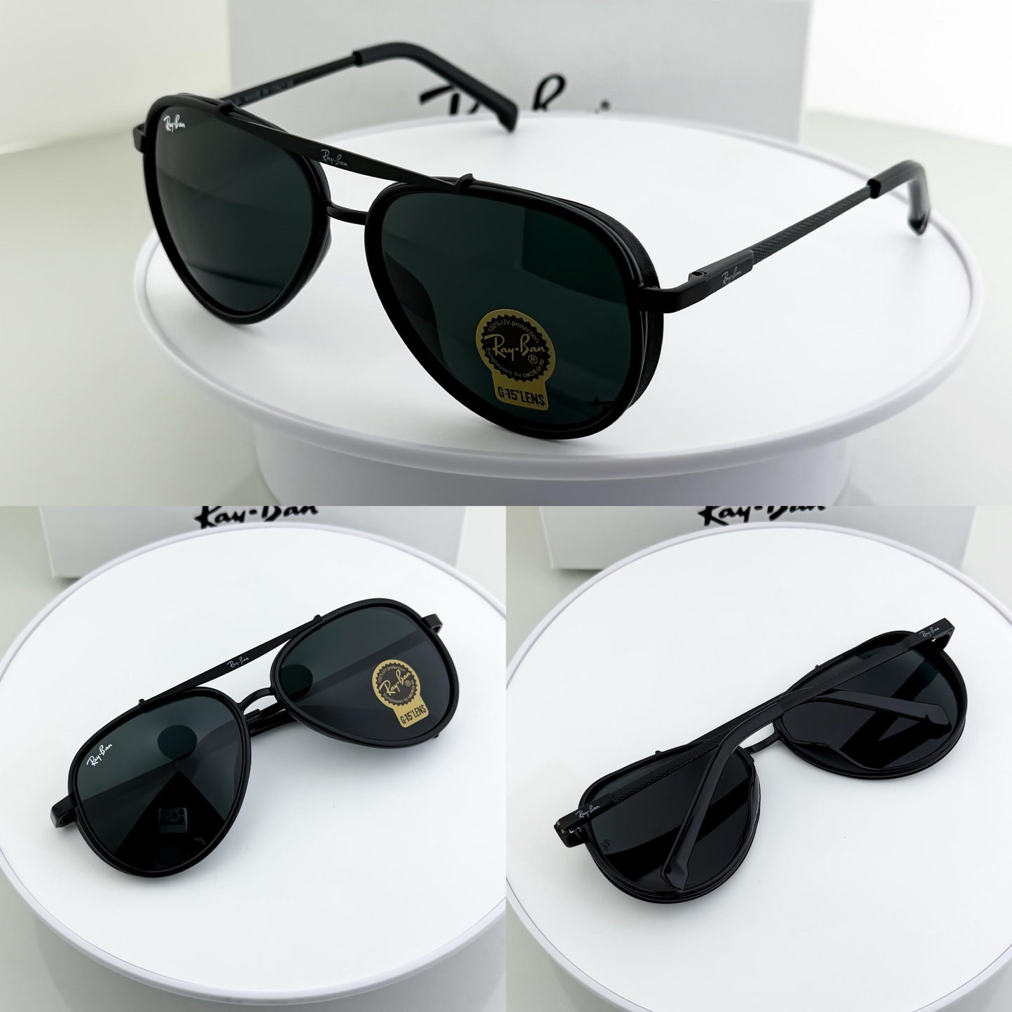 Aviator Ray Ban Black Sunglasses