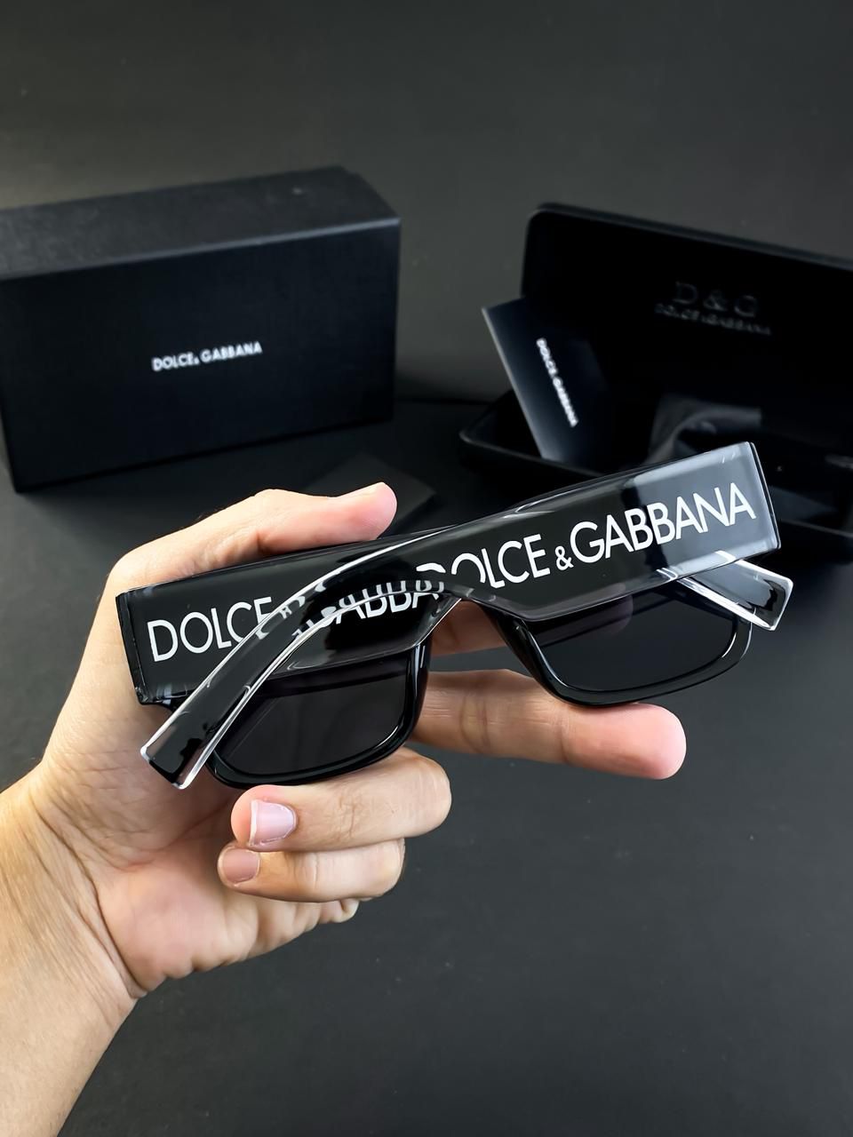 Funky Dolce & Gabbana Black Sunglasses