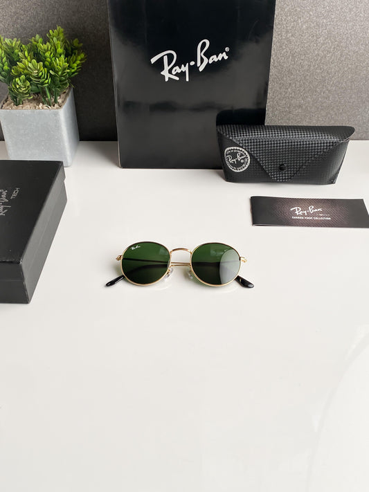 Personalised Ray Ban Green Sunglasses