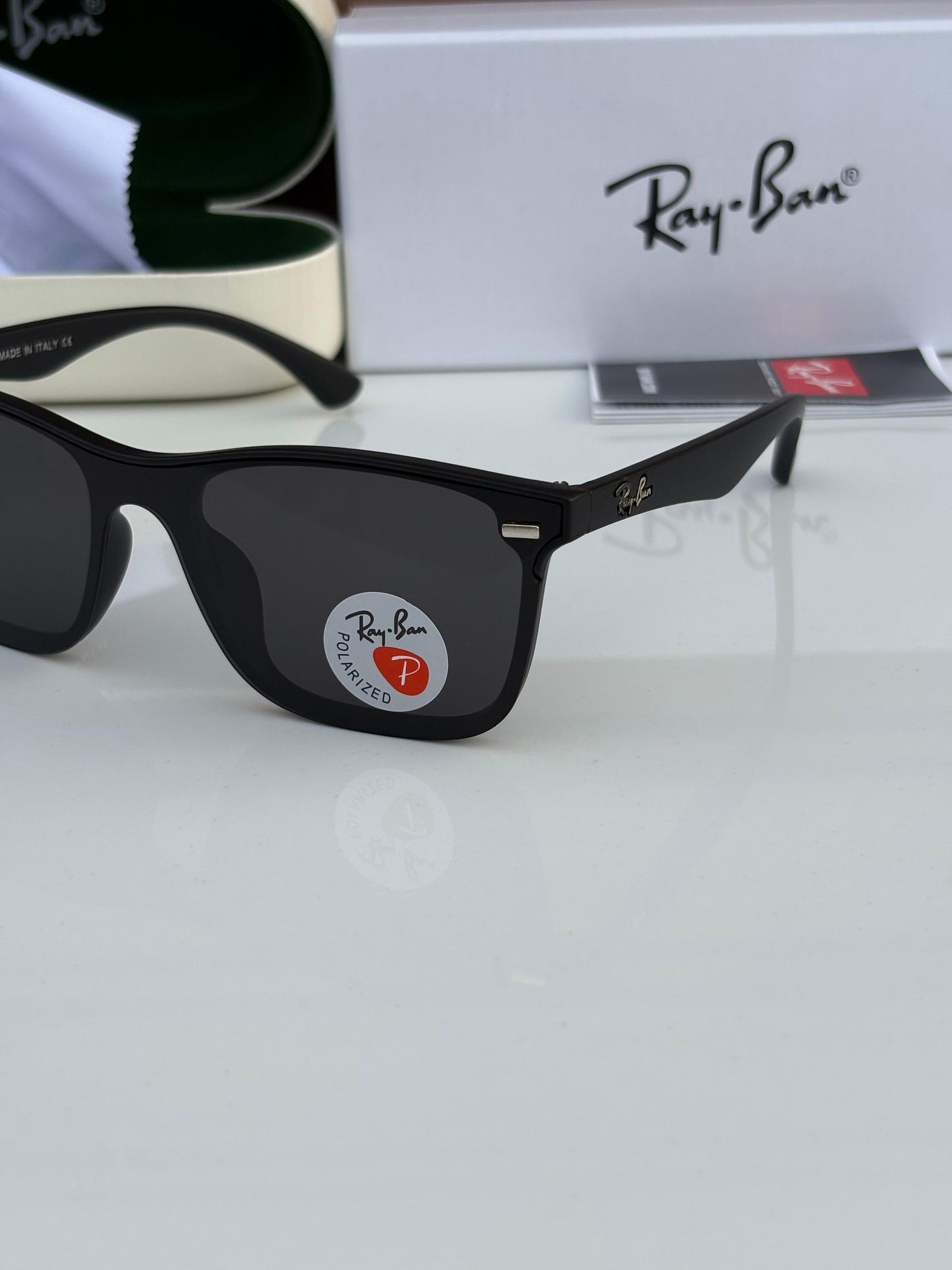 Retro Ray Ban Black Frame Sunglasses