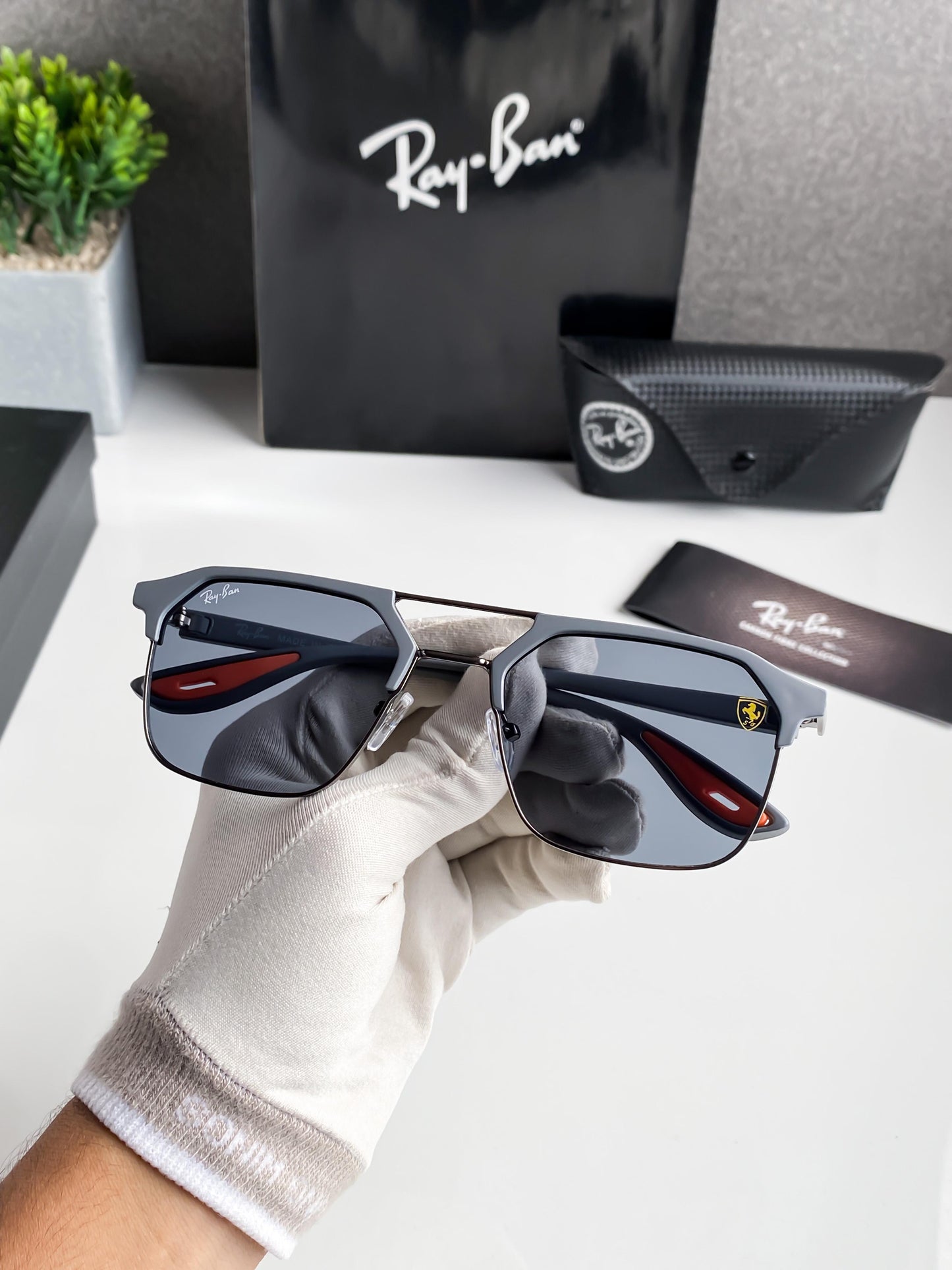 Premium Ray Ban Water Black Shade Sunglasses