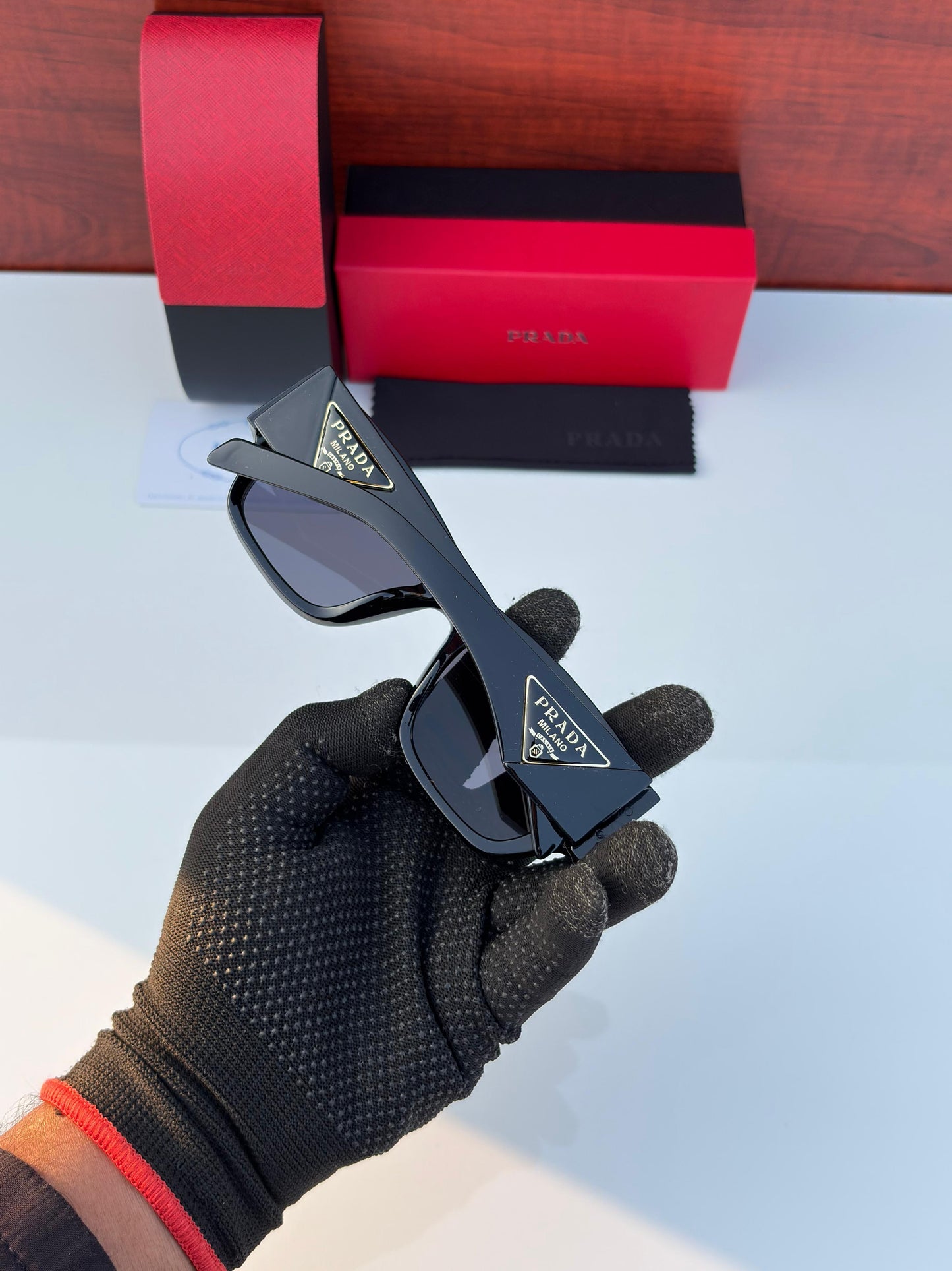 Prada Celebrity Full Black Sunglasses