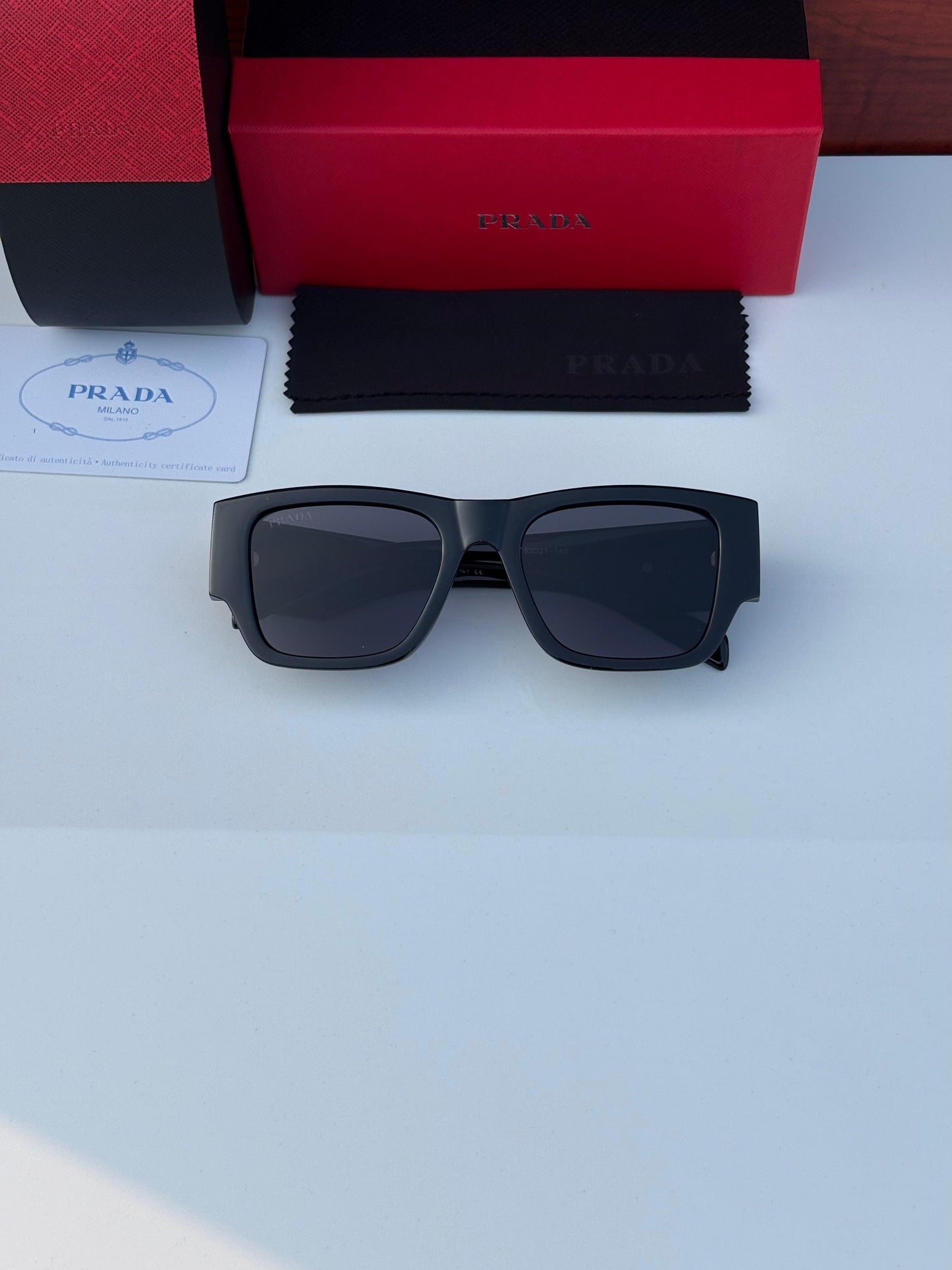 Prada Celebrity Full Black Sunglasses