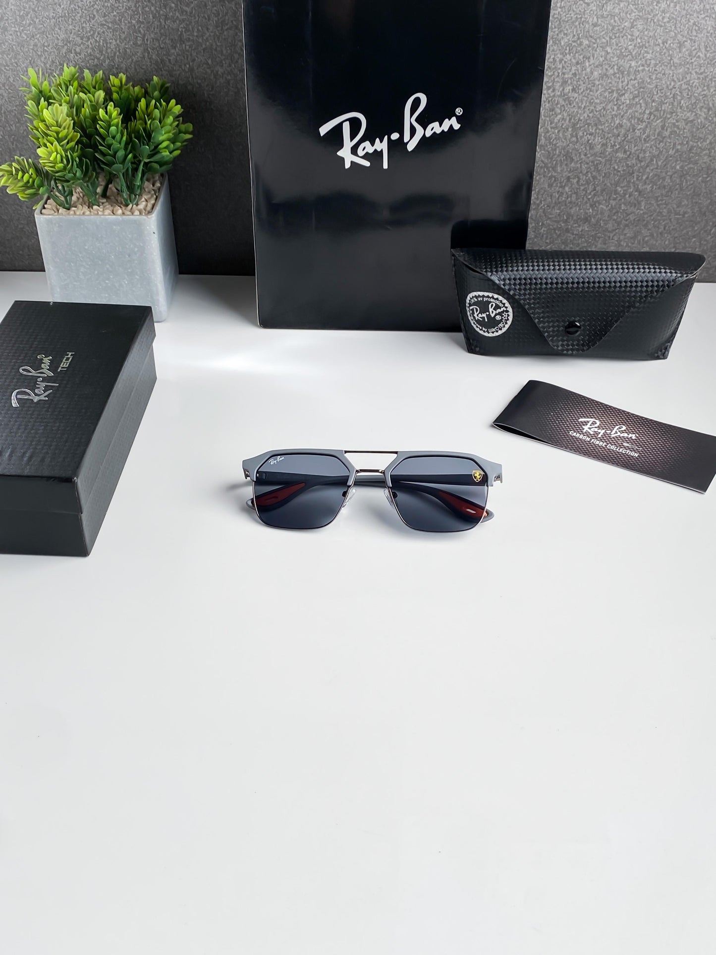 Premium Ray Ban Water Black Shade Sunglasses
