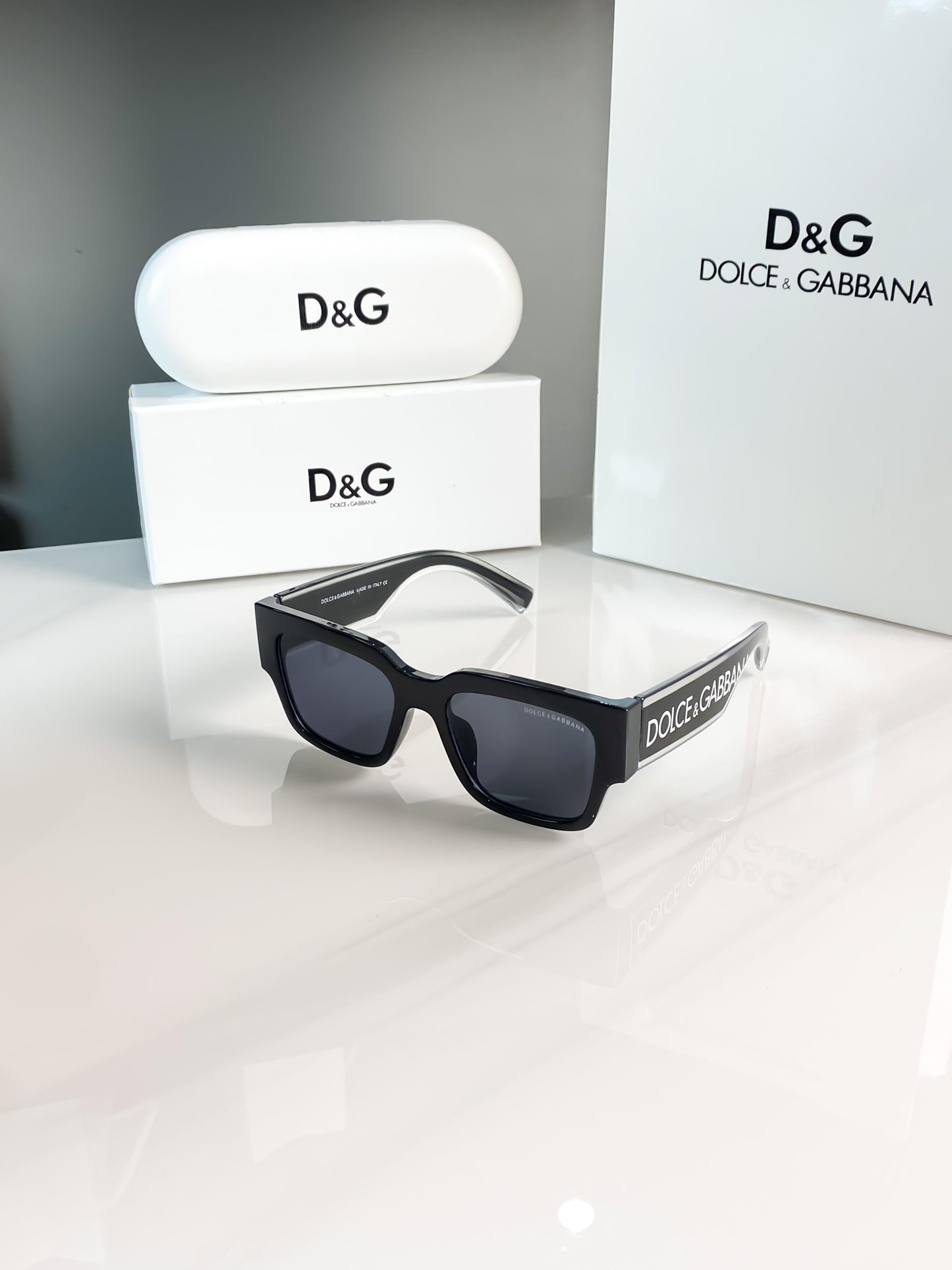 Dolce & Gabbana Water Black Sunglass