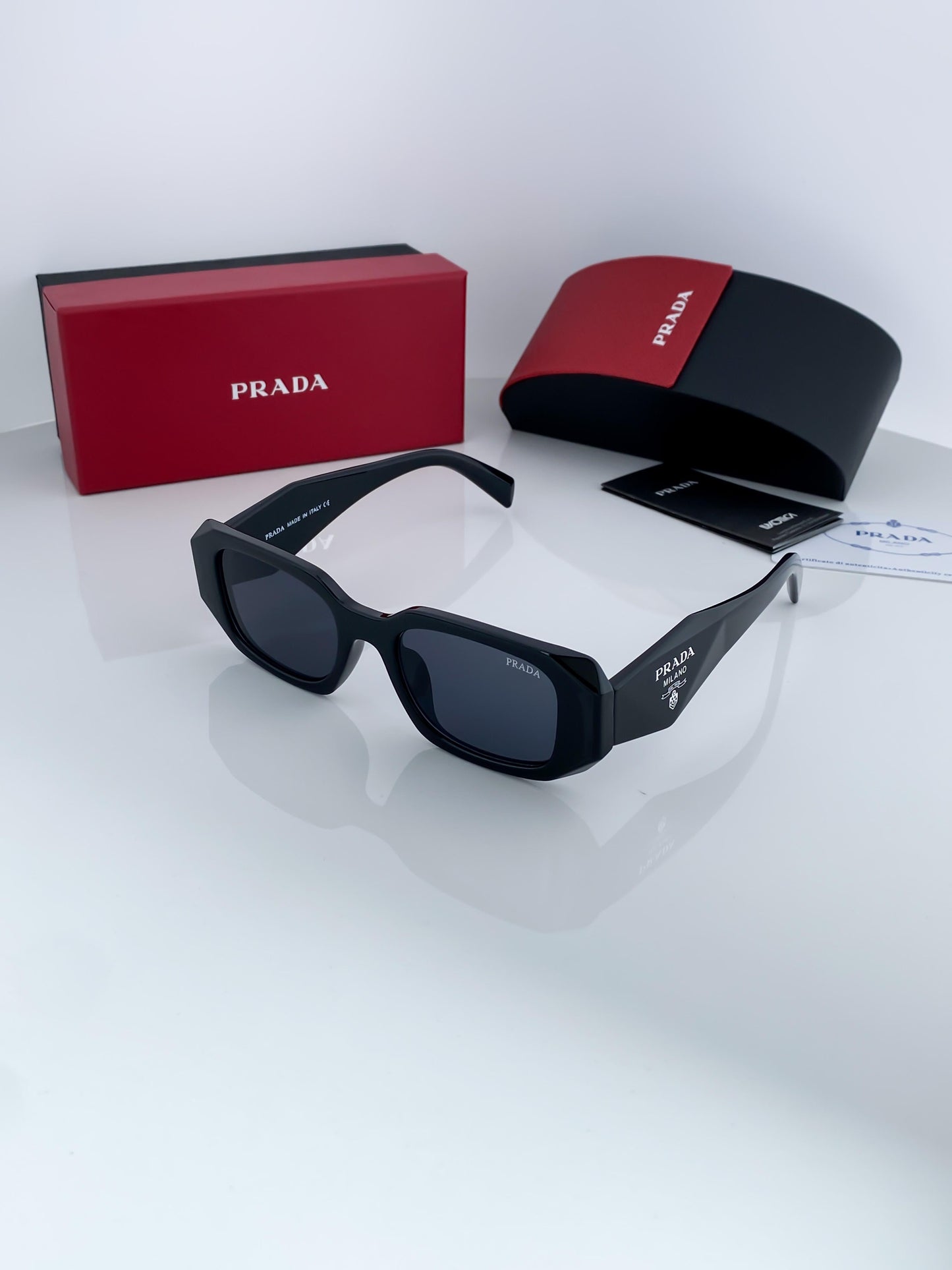 Pra-da Milano Blue Shade Sunglasses
