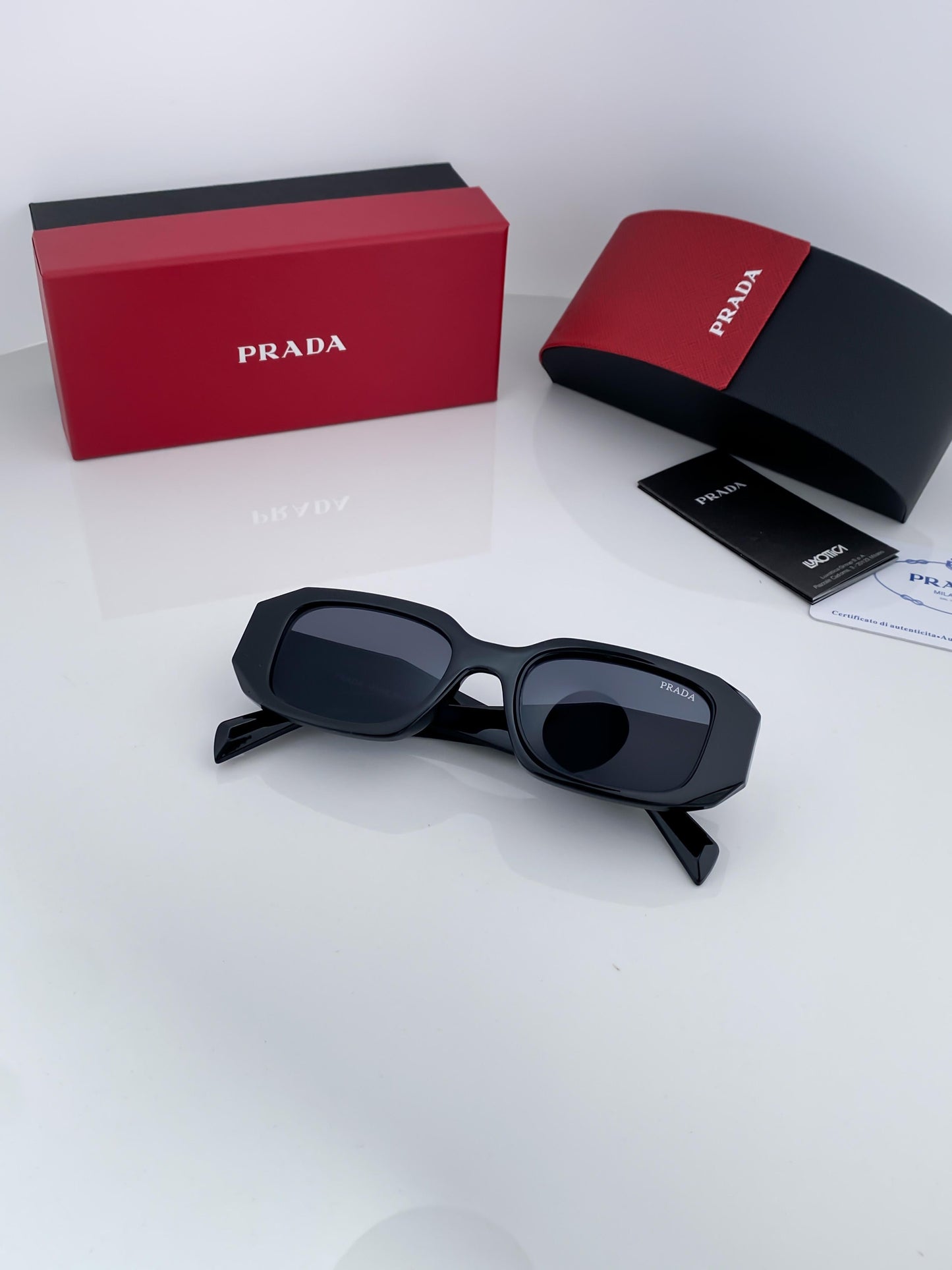 Pra-da Milano Blue Shade Sunglasses