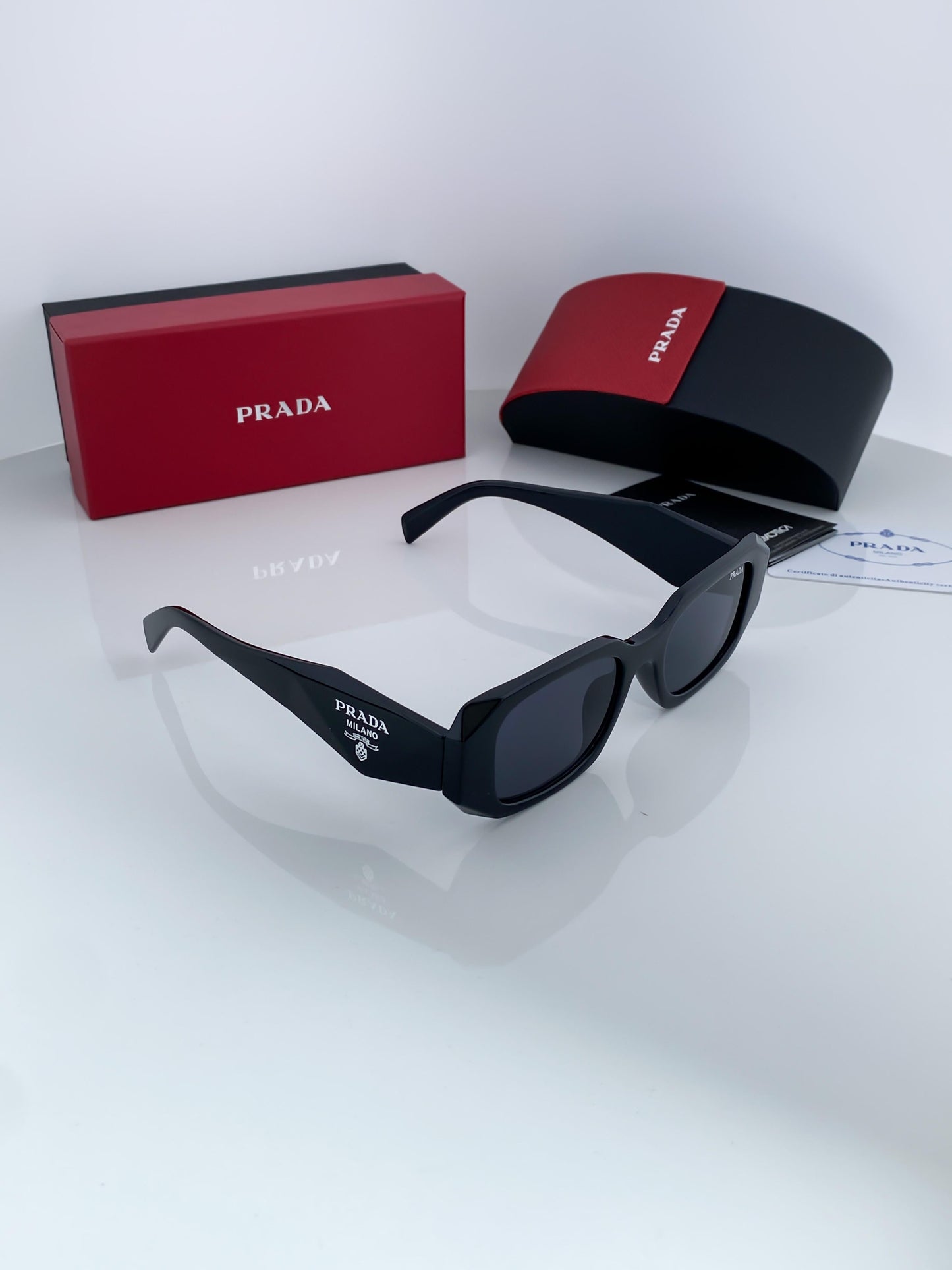 Pra-da Milano Blue Shade Sunglasses