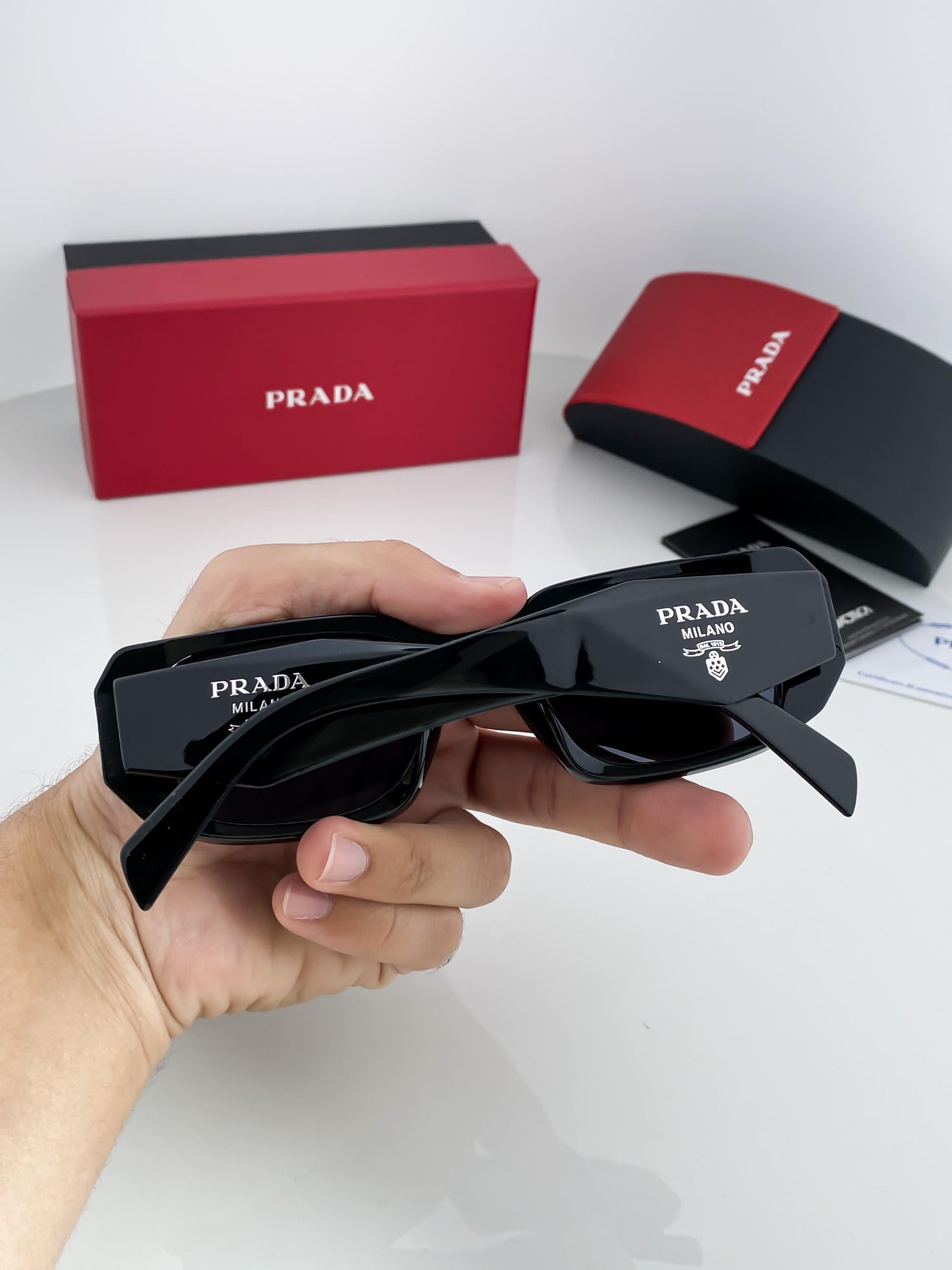 Pra-da Milano Blue Shade Sunglasses