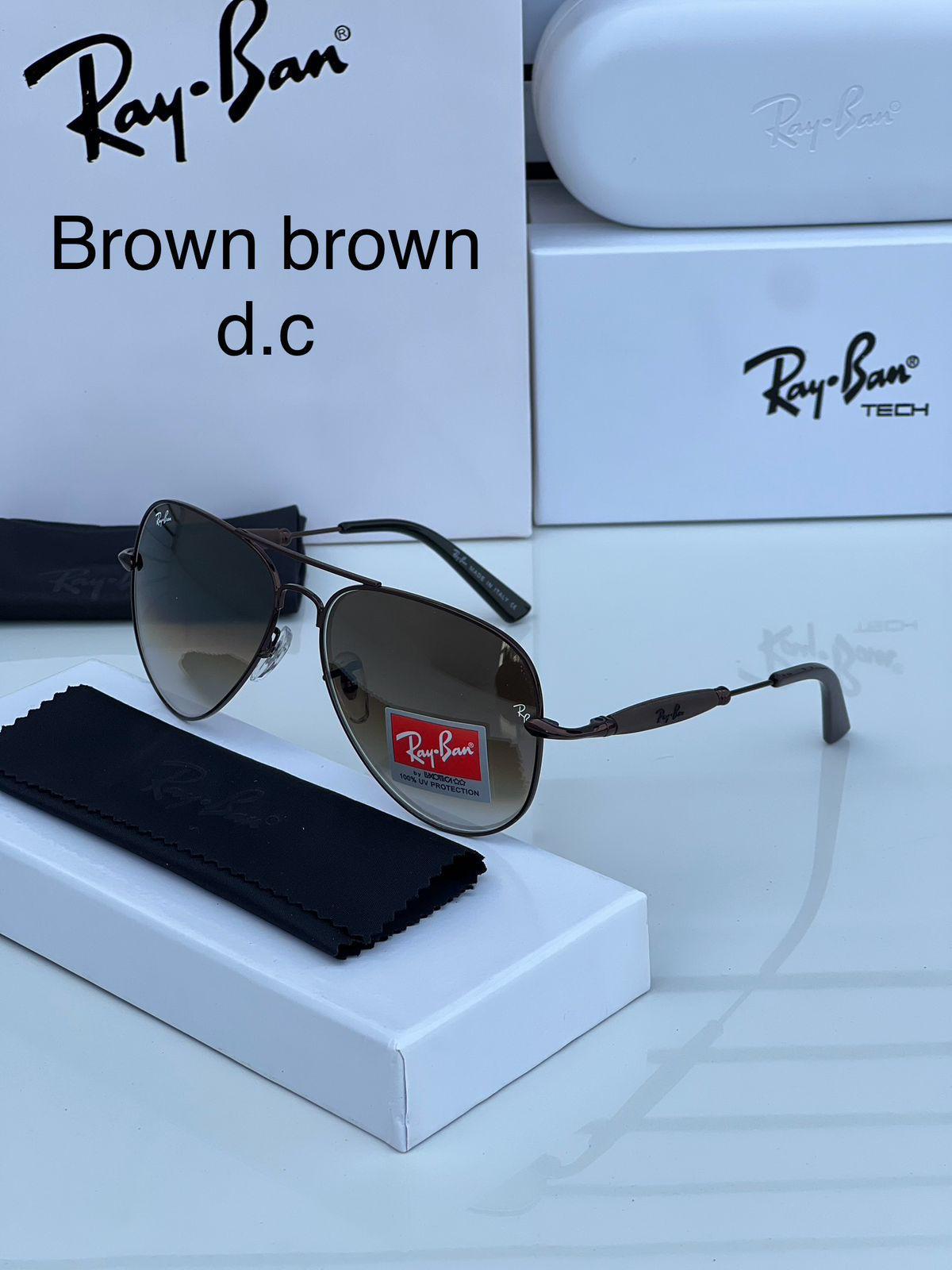Ray Ban Brown Shade Sunglasses