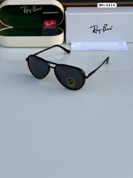 Ray - Ban Black Unisex Sunglasses