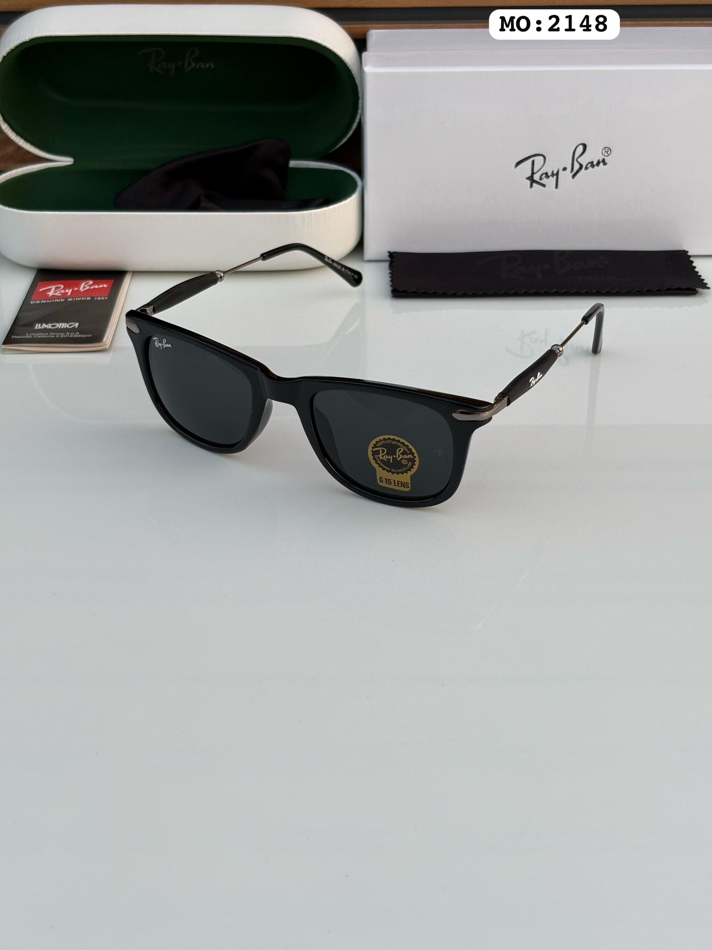 Ray Ban Black Shade Sunglasses