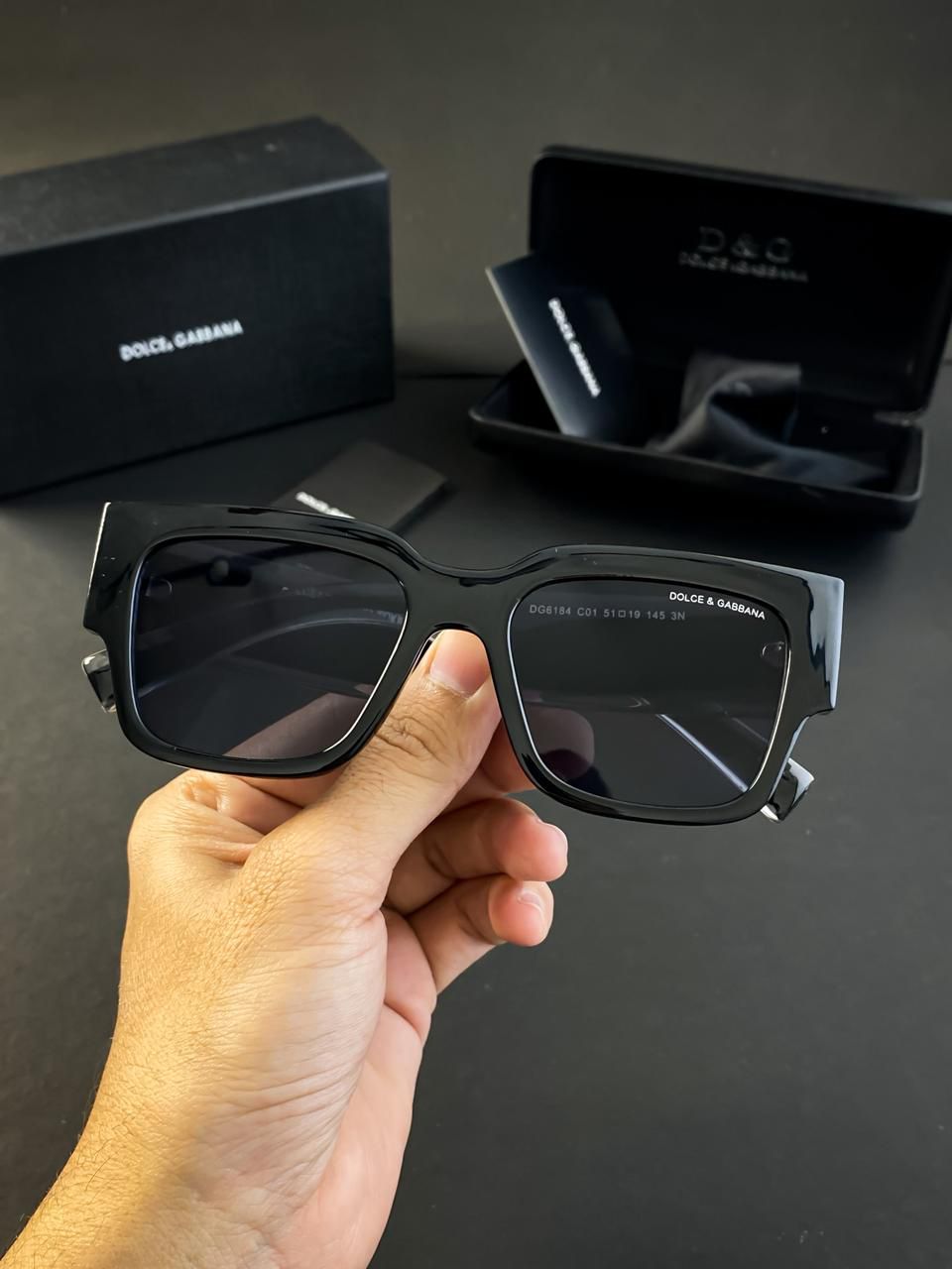 Funky Dolce & Gabbana Black Sunglasses