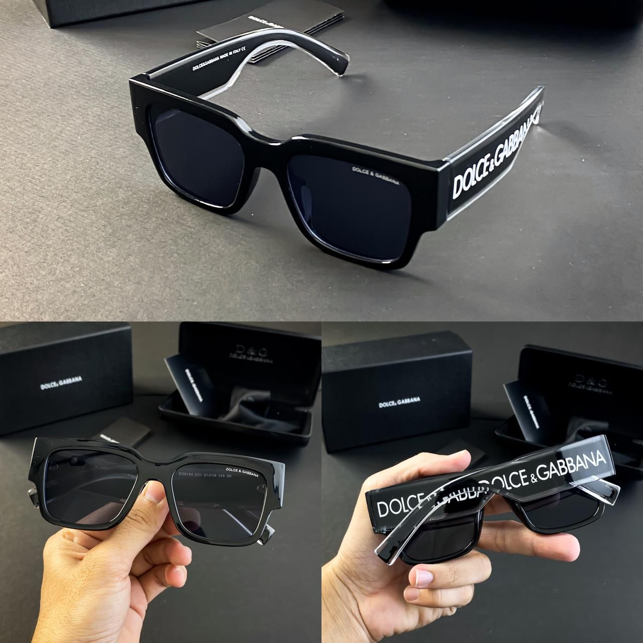 Funky Dolce & Gabbana Black Sunglasses