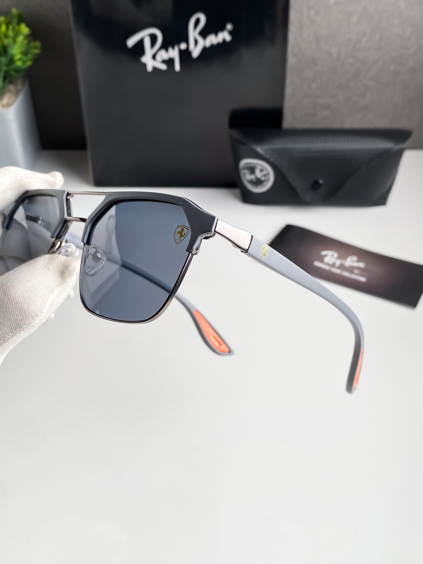 Premium Ray Ban Water Black Shade Sunglasses