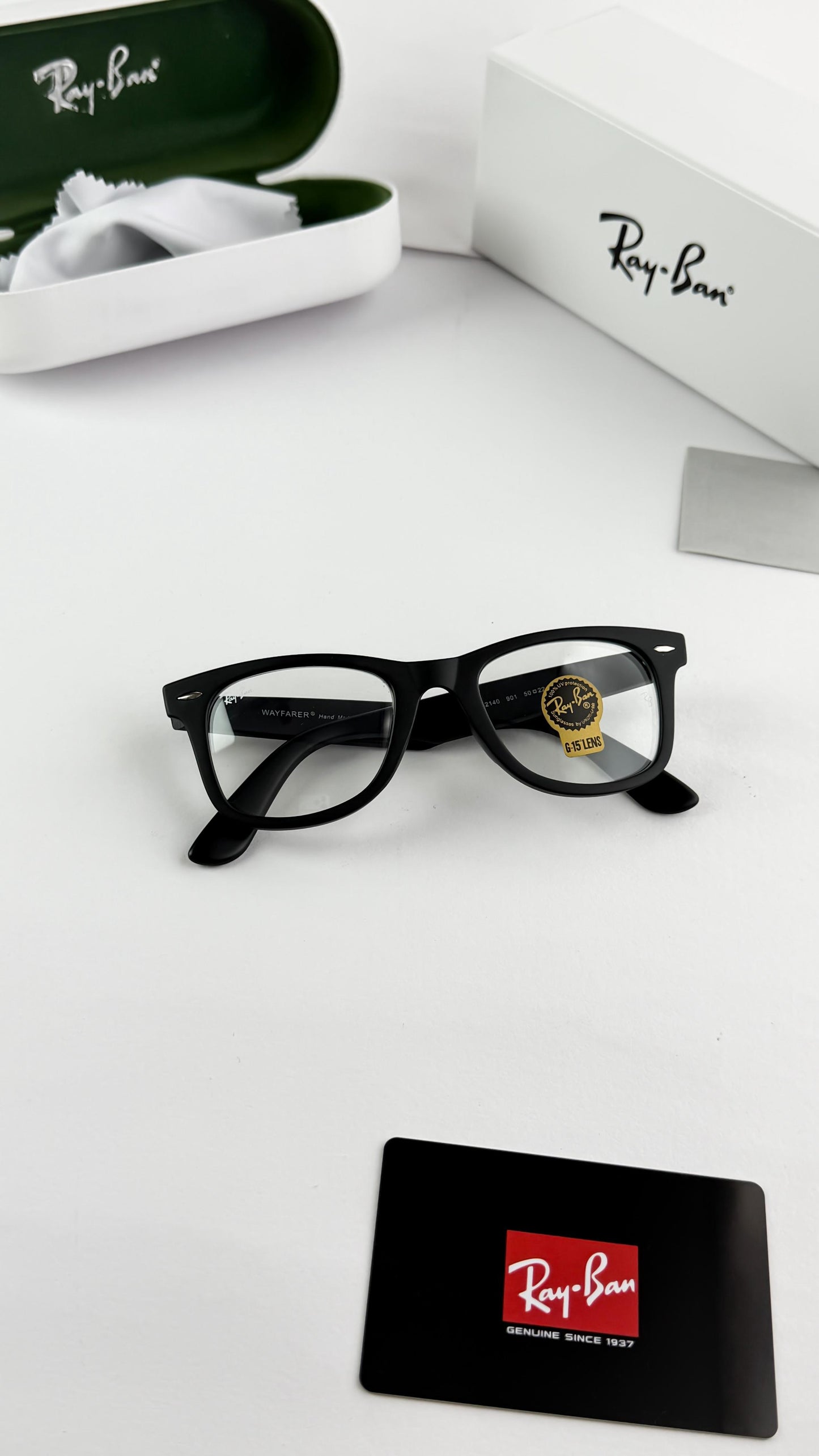 Professional Ray Ban Transparent Sunglasses