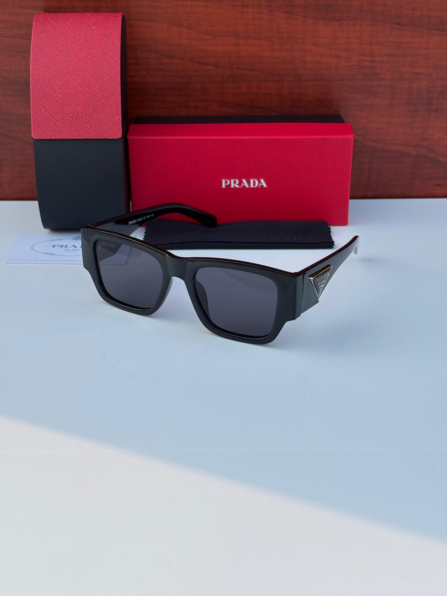 Prada Celebrity Full Black Sunglasses