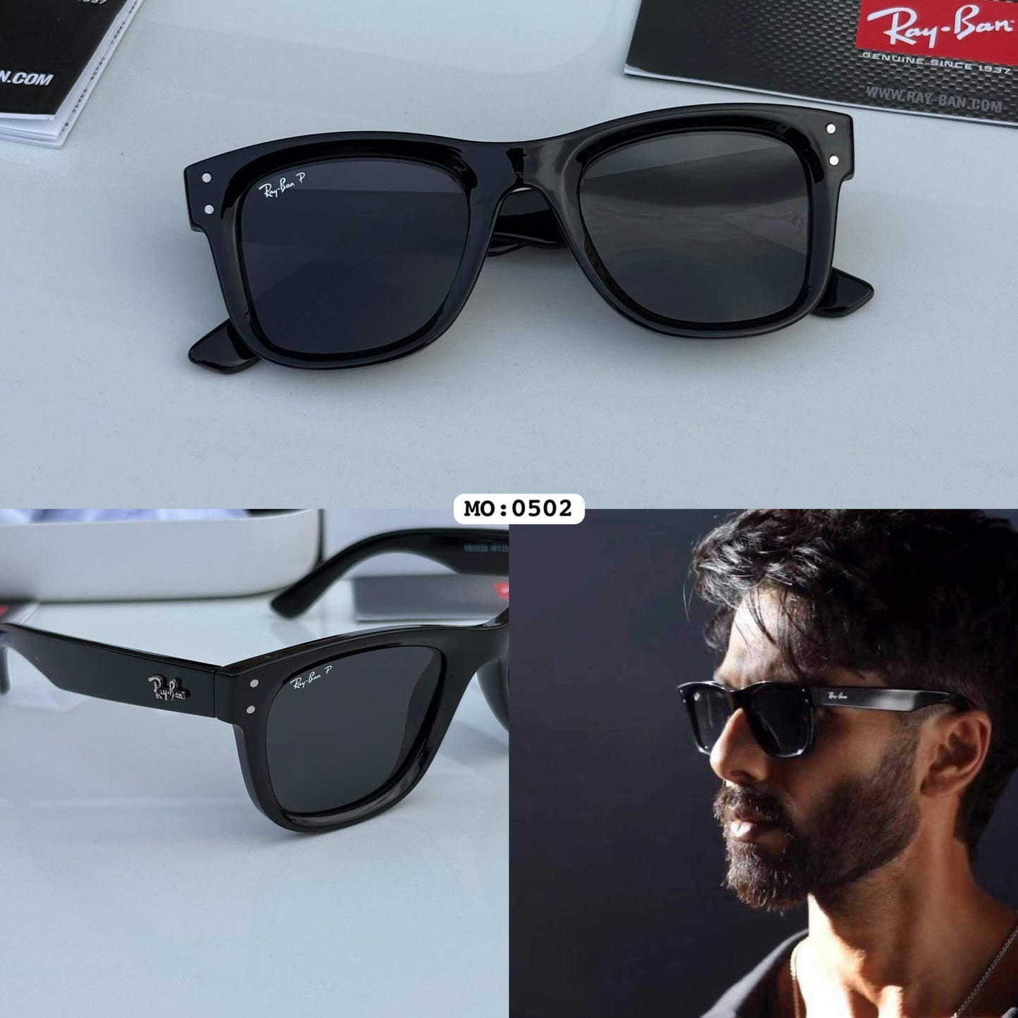 Classy Ray Ban Z-Black Sunglasses
