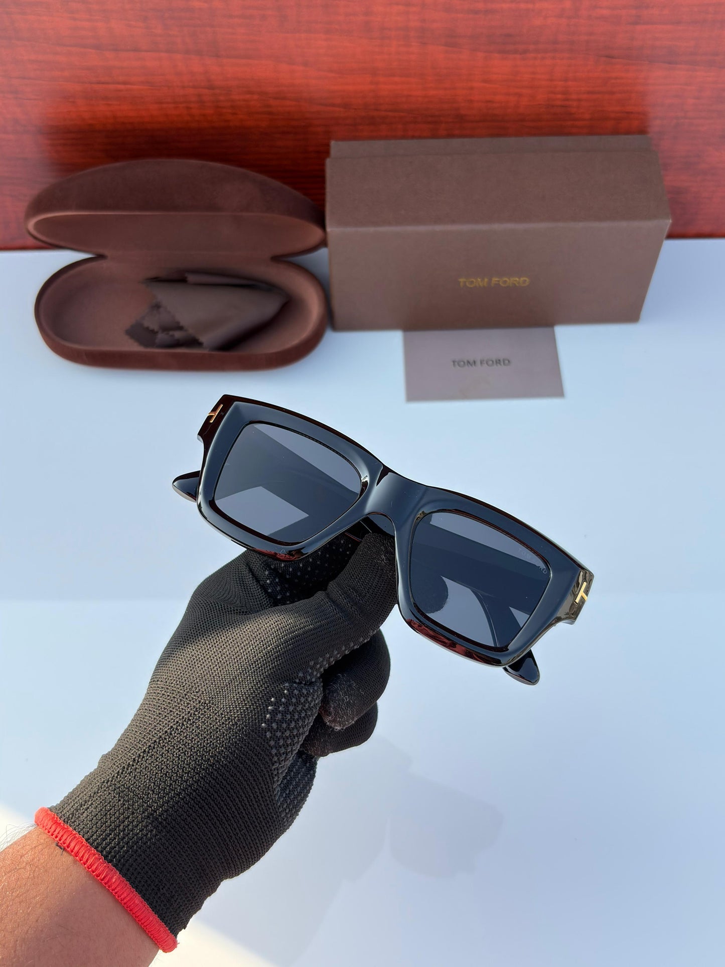 Tom Ford Eyewear Black Sunglass