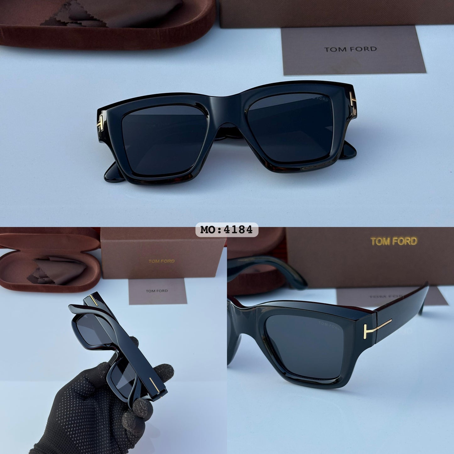 Tom Ford Eyewear Black Sunglass