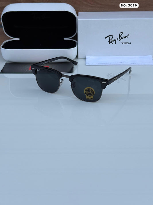 Vacation Ray Ban Full Black Square Shape Sunglasses