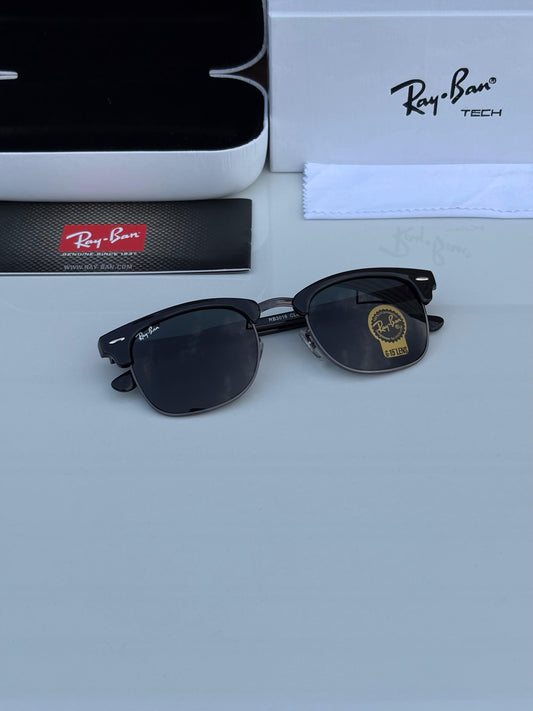 Vacation Ray Ban Full Black Square Shape Sunglasses