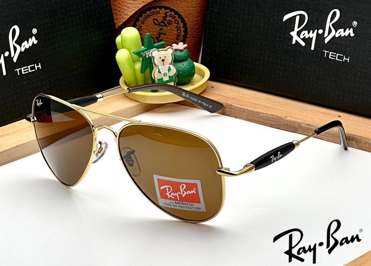 Top Luxury Ray Ban Brown Lens Sunglass