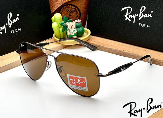 Heritage Ray Ban Brown Sunglasses