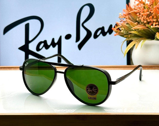 Personalized Ray Ban Green Lens Sunglasses